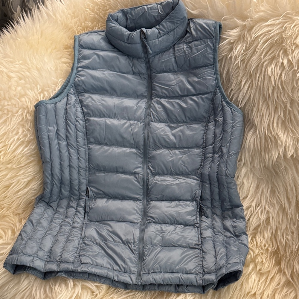 32 Degrees Women's Quilted Vest - Light Blue